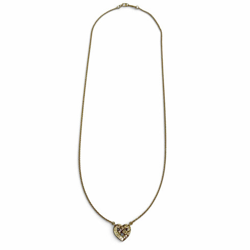 Pendant Necklace 18K Yellow Gold with Diamond