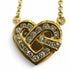 Pendant Necklace 18K Yellow Gold with Diamond