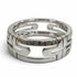 Parentesi Ring 18K White Gold
