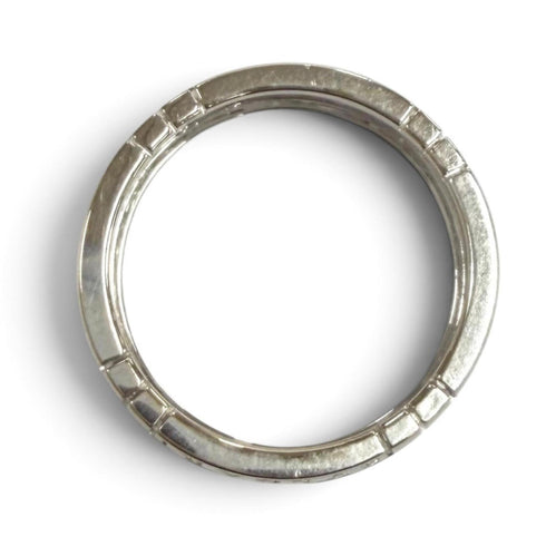 Parentesi Ring 18K White Gold