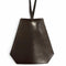 Clochette Pendant Necklace Box Calf Leather Dark Brown Large