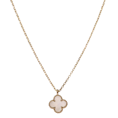 Sweet Alhambra Pendant Necklace 18K Yellow Gold