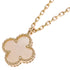 Sweet Alhambra Pendant Necklace 18K Yellow Gold