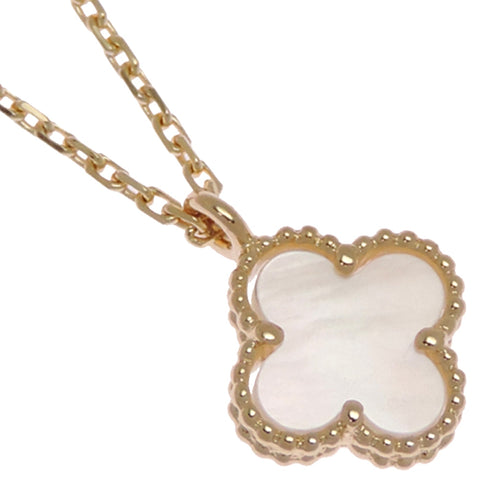 Sweet Alhambra Pendant Necklace 18K Yellow Gold