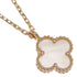 Sweet Alhambra Pendant Necklace 18K Yellow Gold
