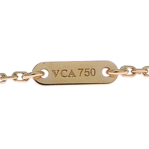 Sweet Alhambra Pendant Necklace 18K Yellow Gold