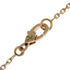 Vintage Alhambra Pendant Necklace 18K Yellow Gold and Onyx