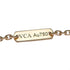 Vintage Alhambra Pendant Necklace 18K Yellow Gold and Onyx