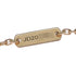 Vintage Alhambra Pendant Necklace 18K Yellow Gold and Onyx