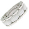 Ring Ceramic and 18K White Gold