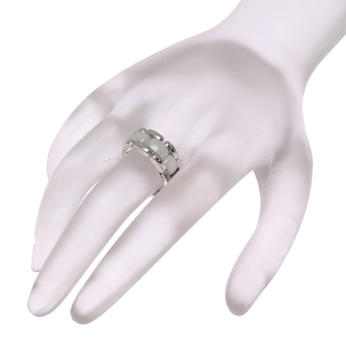 Ring Ceramic and 18K White Gold