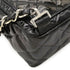 Vintage Double Sided Flap Bag Quilted Patent Medium