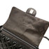 Vintage Double Sided Flap Bag Quilted Patent Medium