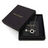 B.Zero1 Pendant Necklace Sterling Silver Black