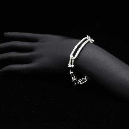 Link Bracelet Sterling Silver