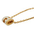 Pop H Pendant Necklace Gold-Tone Metal