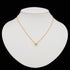 Pop H Pendant Necklace Gold-Tone Metal