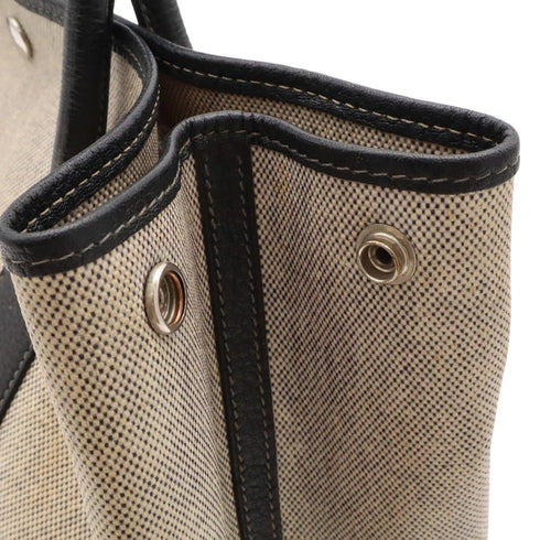 Garden Party Tote Toile and Leather 36