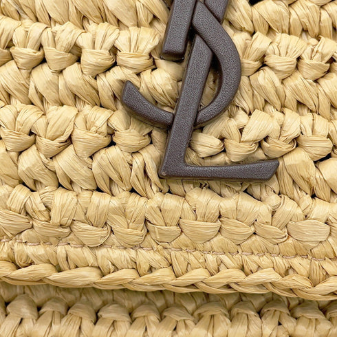 Niki Chain Flap Bag Raffia Medium