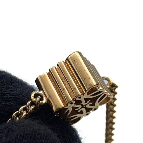 Anagram Cube Bracelet Gold Metal