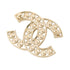 CC Logo Brooch Metal