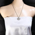 Interlocking G Pendant Necklace Sterling Silver