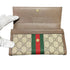 Ophidia Continental Wallet GG Coated Canvas