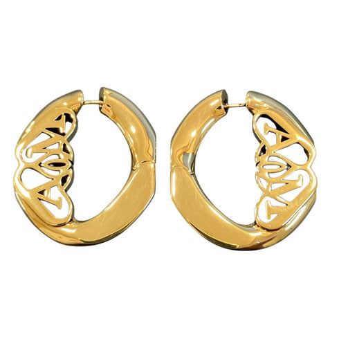 Earrings Brass Brass