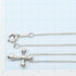 Cross Pendant Necklace Sterling Silver Small