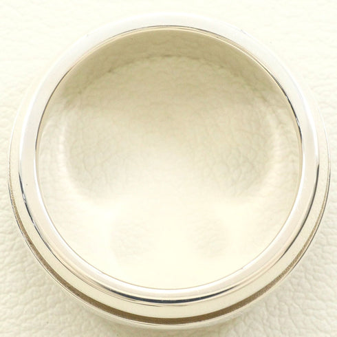 Grooved Ring Sterling Silver