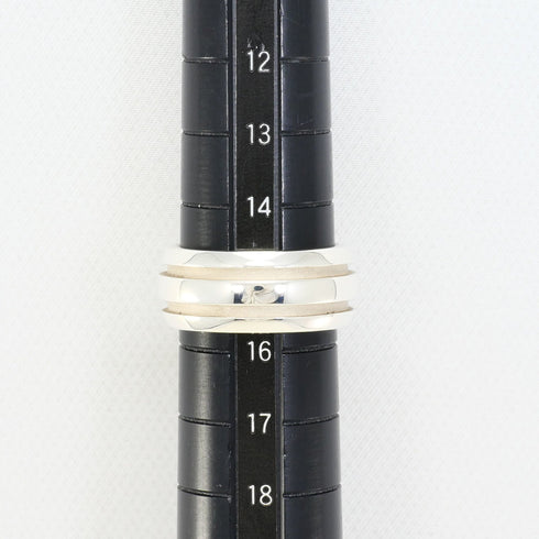 Grooved Ring Sterling Silver