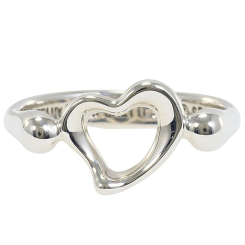 Open Heart Ring Sterling Silver