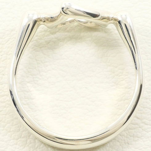 Open Heart Ring Sterling Silver