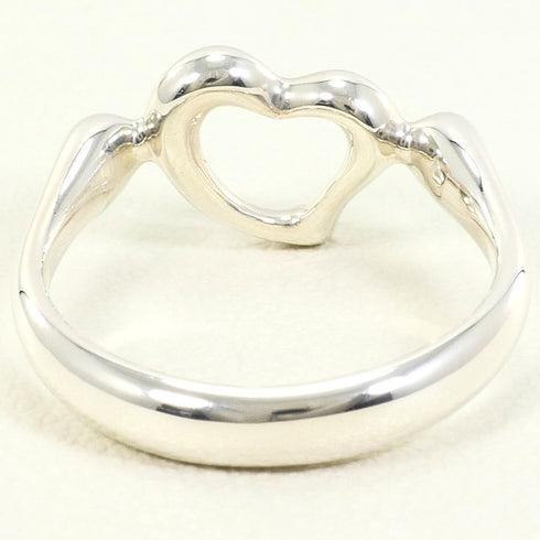Open Heart Ring Sterling Silver