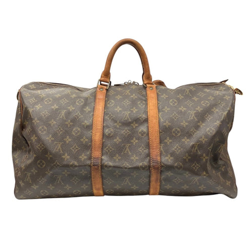 Keepall Bandouliere Bag Monogram Canvas 55