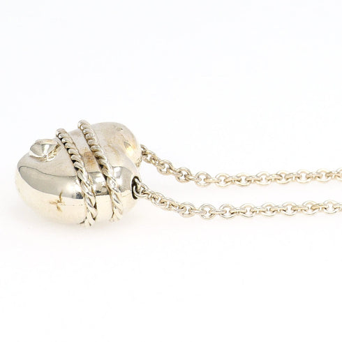 Heart Arrow Pendant Necklace Sterling Silver