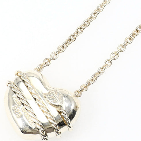 Heart Arrow Pendant Necklace Sterling Silver