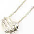 Heart Arrow Pendant Necklace Sterling Silver