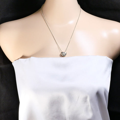 Heart Arrow Pendant Necklace Sterling Silver
