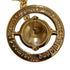Orb Pendant Necklace Brass Yellow Gold Small