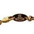 Orb Pendant Necklace Brass Yellow Gold Small