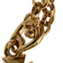 Orb Pendant Necklace Brass Yellow Gold Small