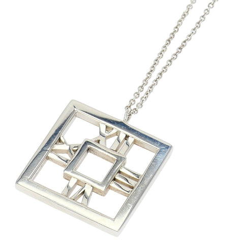 Atlas Pendant Necklace Sterling Silver