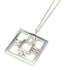 Atlas Pendant Necklace Sterling Silver