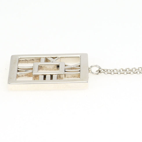 Atlas Pendant Necklace Sterling Silver