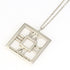 Atlas Pendant Necklace Sterling Silver
