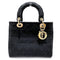 Lady D-Lite Bag Cannage Embroidered Canvas Medium