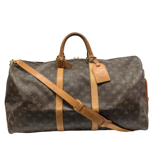 Keepall Bandouliere Bag Monogram Canvas 50