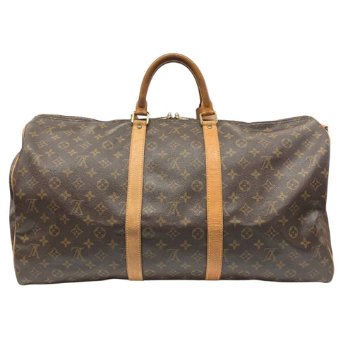 Keepall Bandouliere Bag Monogram Canvas 50