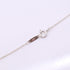 Plate Pendant Necklace Sterling Silver